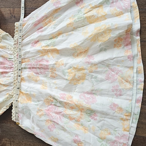 Wayf Plaza Cut-Out Floral Mini Dress Size Large NWT - Picture 7 of 12